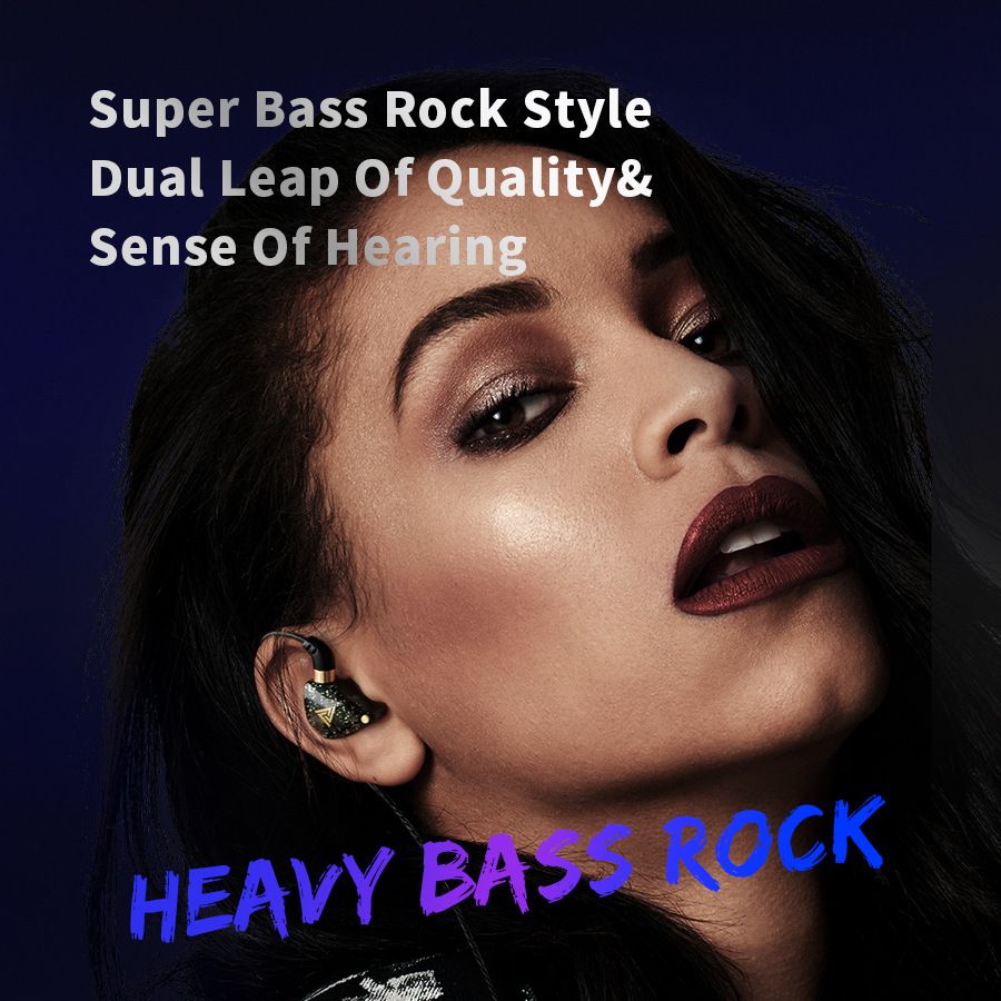 Wired Earphones Subwoofer Headphones Computer Games Wire Control with Microphone Sports Earphones in Ear Style
