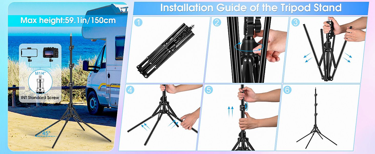 Phone Stand Tripod Ring Light 12 Inch Ring Light Circular Fill Light Live Streaming Bracket Take Photos Enhance Beauty Shine Mobile Phone Fill Light