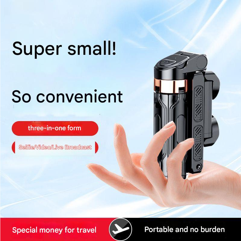 Selfie Stick Outdoor Selfie Stick Tripod Selfie Stick Wireless Selfie Stick New Ultra Mini Selfie Stick Travel Portable Universal Landing Tripod Mobile Camera Artifact
