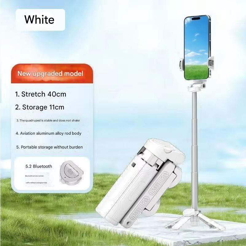 Selfie Stick Outdoor Selfie Stick Tripod Selfie Stick Wireless Selfie Stick New Ultra Mini Selfie Stick Travel Portable Universal Landing Tripod Mobile Camera Artifact