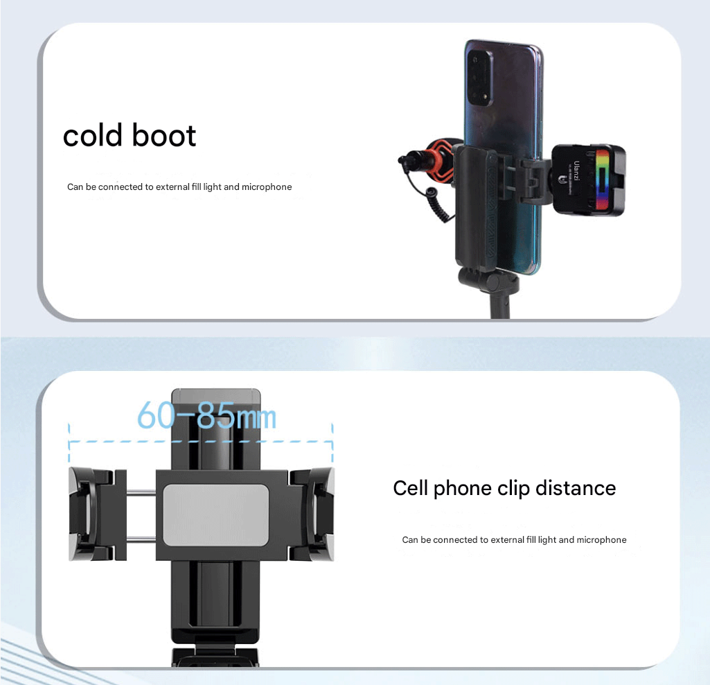 Selfie Stick Outdoor Selfie Stick Tripod Selfie Stick Wireless Selfie Stick New Ultra Mini Selfie Stick Travel Portable Universal Landing Tripod Mobile Camera Artifact