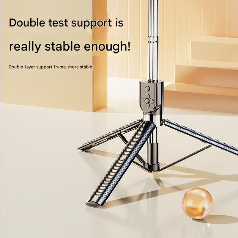 Mobile Selfie Stick Bluetooth Live Streaming Telescopic Portable Photography Stand Tripod Universal