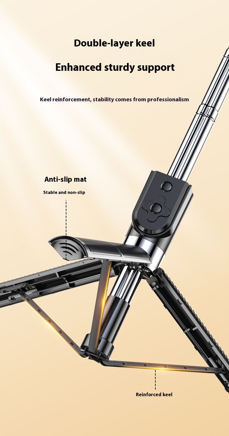 Mobile Selfie Stick Bluetooth Live Streaming Telescopic Portable Photography Stand Tripod Universal