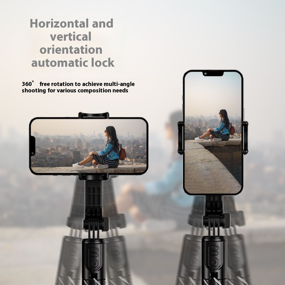 Stabilizer Gimbal Stabilizer Handheld Mobile Gimbal Stabilizer Selfie Stick Anti Shake Handheld Vlog Live Streaming Panoramic Shooting Video Stability