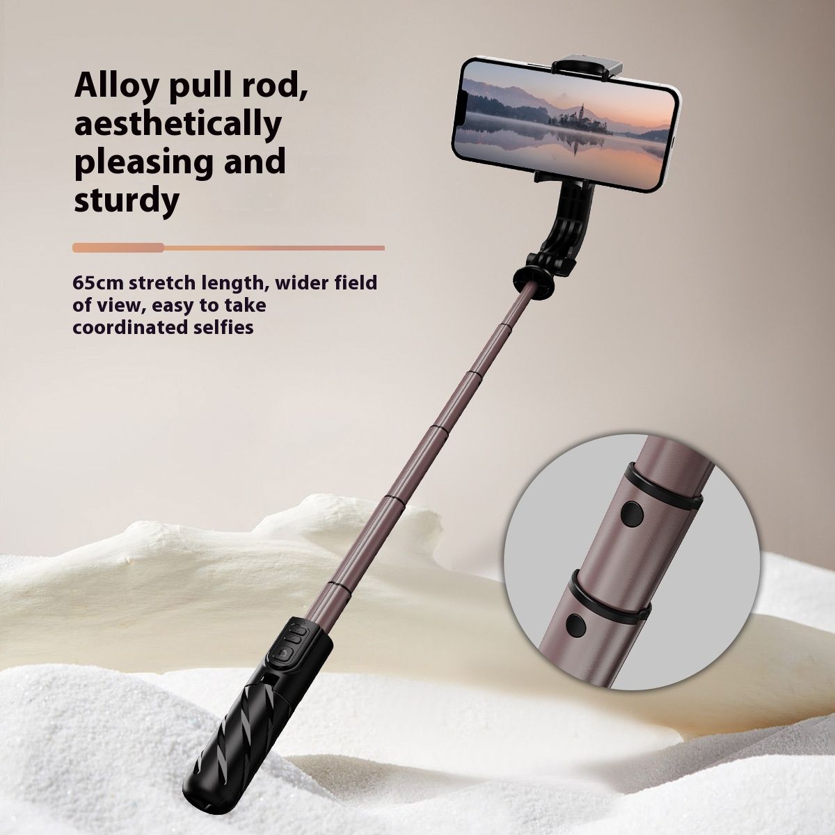 Stabilizer Gimbal Stabilizer Handheld Mobile Gimbal Stabilizer Selfie Stick Anti Shake Handheld Vlog Live Streaming Panoramic Shooting Video Stability
