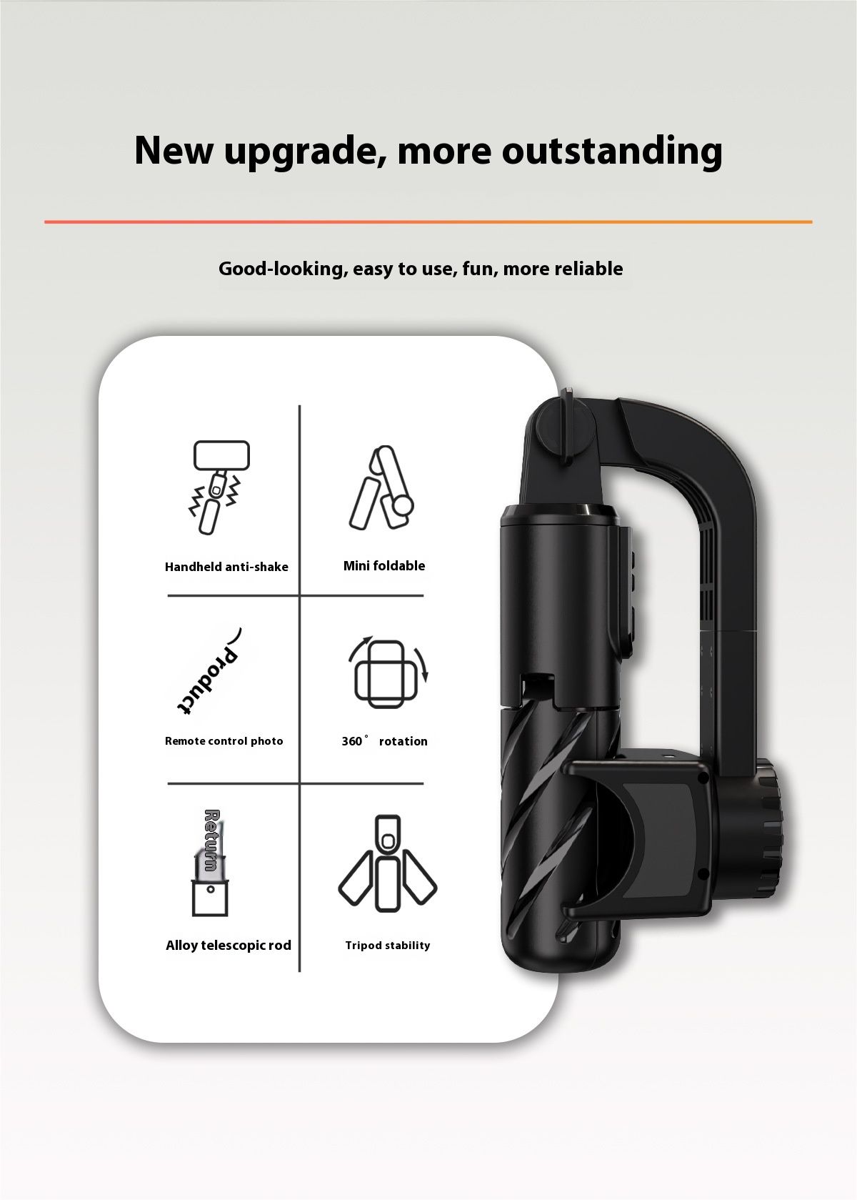 Stabilizer Gimbal Stabilizer Handheld Mobile Gimbal Stabilizer Selfie Stick Anti Shake Handheld Vlog Live Streaming Panoramic Shooting Video Stability