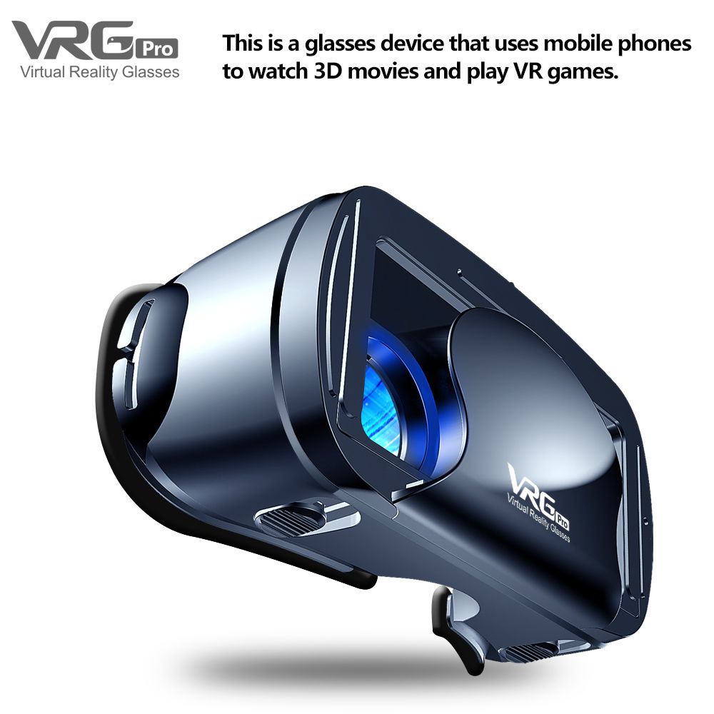 VR Virtual VR Headset VR Gaming VR Gaming VRG Glasses for Mobile Phones 3D Virtual Reality Helmets Magic Mirrors Blue Light Intelligent VR