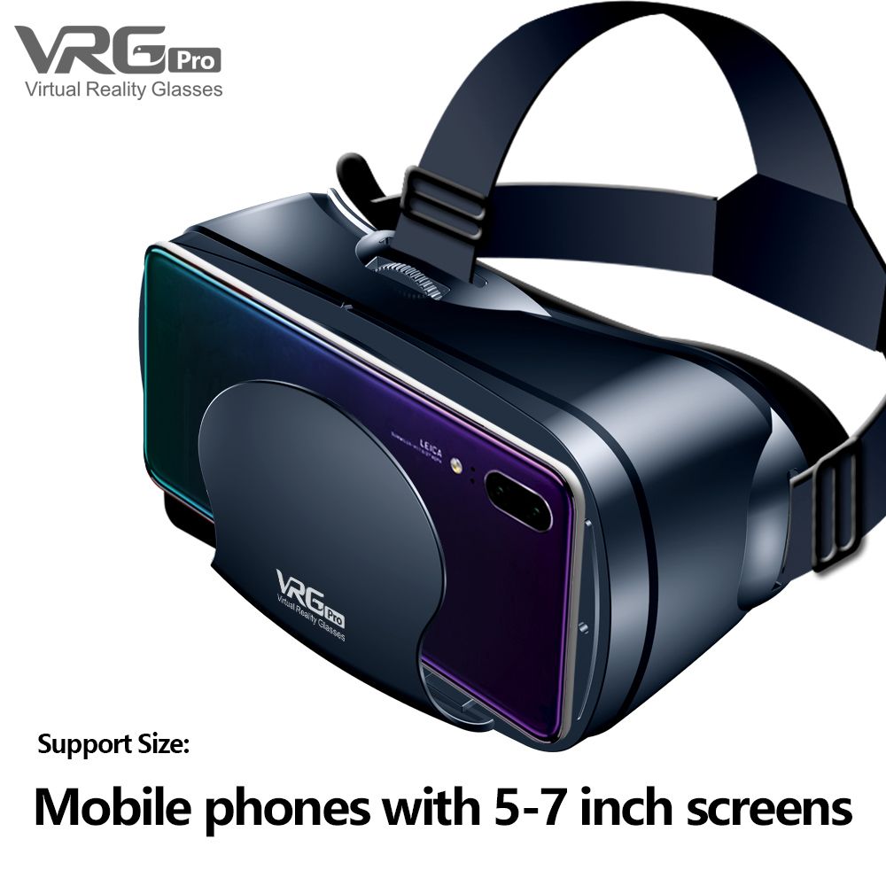 VR Virtual VR Headset VR Gaming VR Gaming VRG Glasses for Mobile Phones 3D Virtual Reality Helmets Magic Mirrors Blue Light Intelligent VR