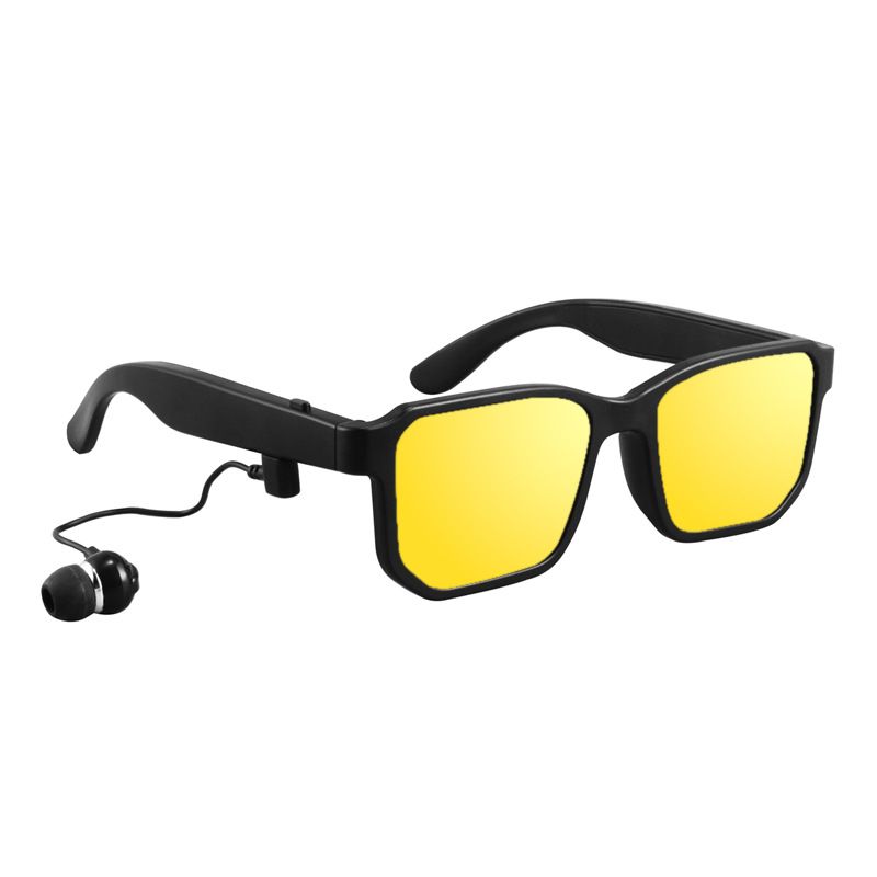 Smart Glasses New Smart Bluetooth Glasses Earphones for Listening to Music Making Calls Flat Lens Glasses