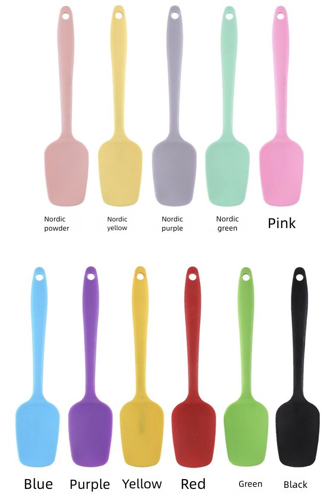Silicone T-Shovel Baking Tool 21CM Butter Shovel Small T-Shovel Scraper Spoon Kitchen Dining Bakeware Baking Tools Baking & Pastry Utensils