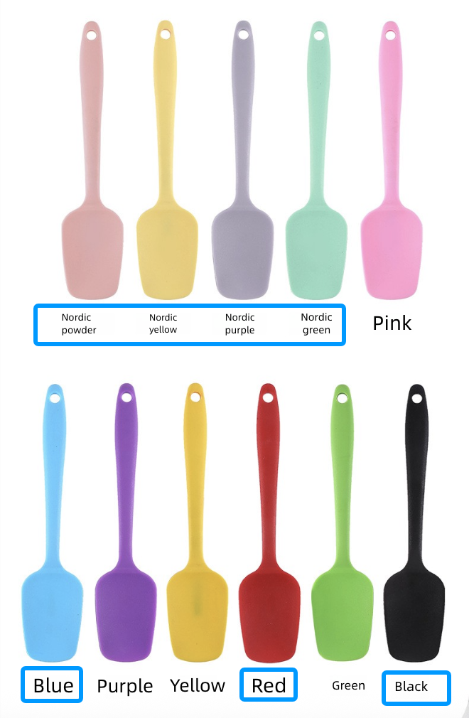 Silicone T-Shovel Baking Tool 21CM Butter Shovel Small T-Shovel Scraper Spoon Kitchen Dining Bakeware Baking Tools Baking & Pastry Utensils