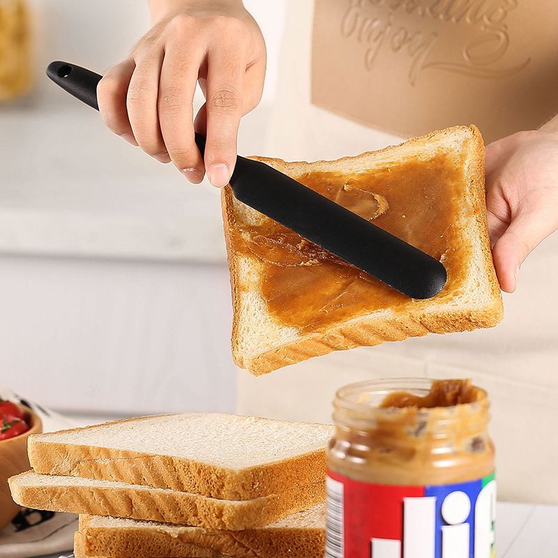 One Piece Silicone Scraper Six Piece Set Cake Scraper Cream Spatula Baking Tool Kitchen Dining Bakeware Baking Tools Pastry Utensils