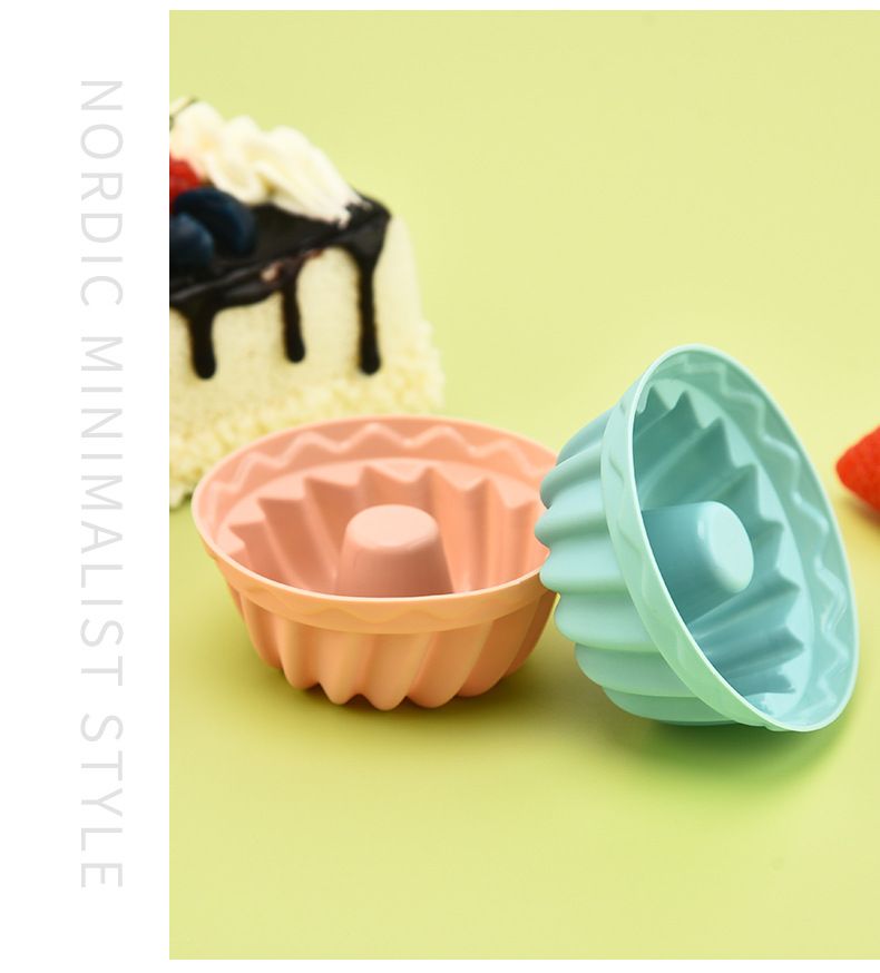 Silicone Muffin Cup Cake Mold Making Cake Pudding Jelly Mold DIY Baking Tool Kitchen Dining Bakeware Pastry Baking Molds