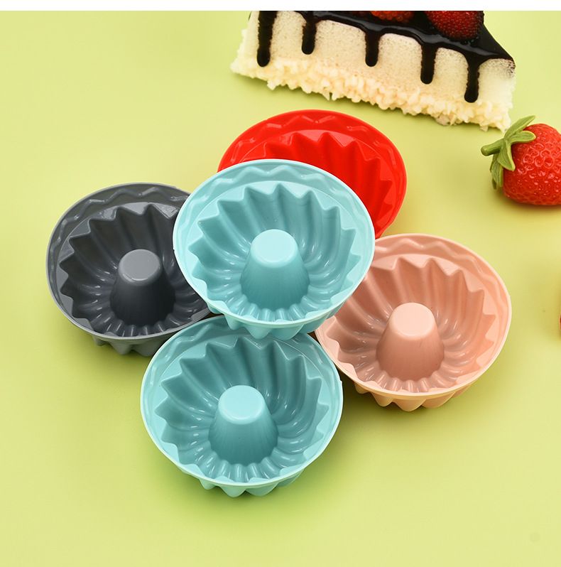 Silicone Muffin Cup Cake Mold Making Cake Pudding Jelly Mold DIY Baking Tool Kitchen Dining Bakeware Pastry Baking Molds