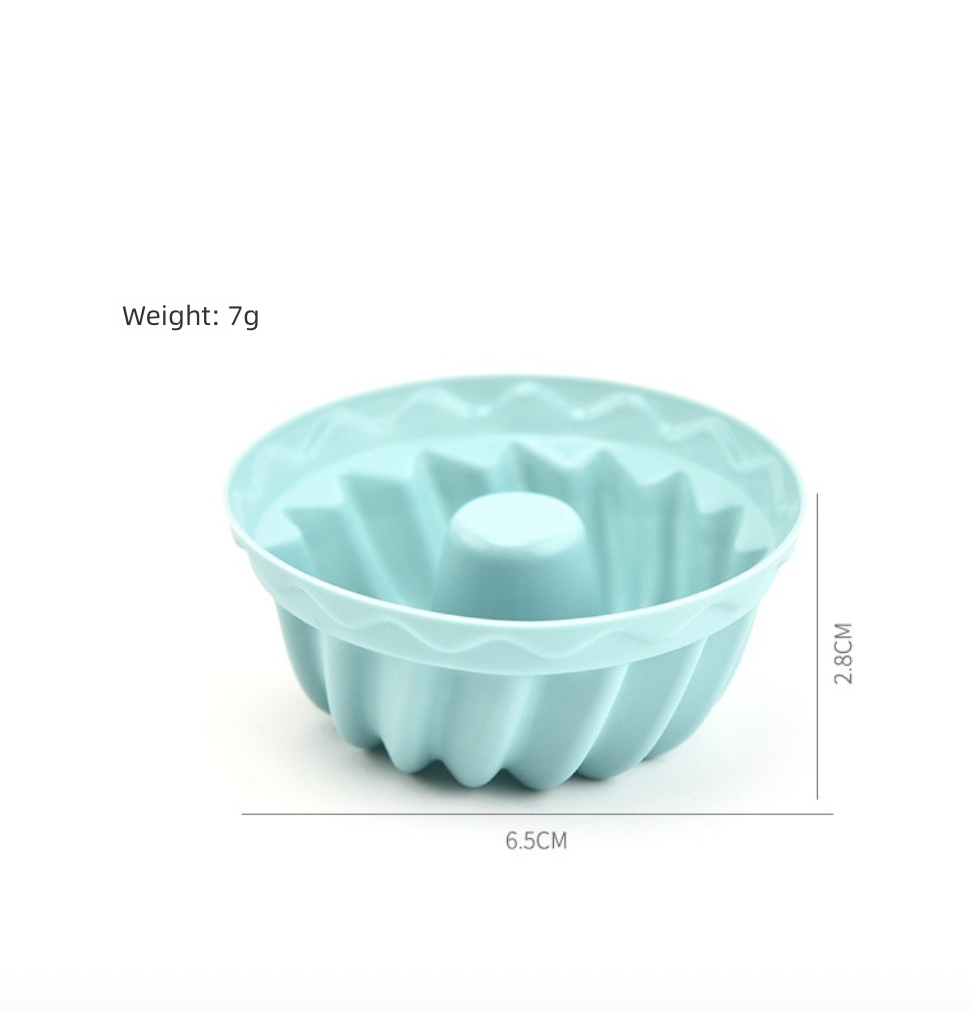 Silicone Muffin Cup Cake Mold Making Cake Pudding Jelly Mold DIY Baking Tool Kitchen Dining Bakeware Pastry Baking Molds
