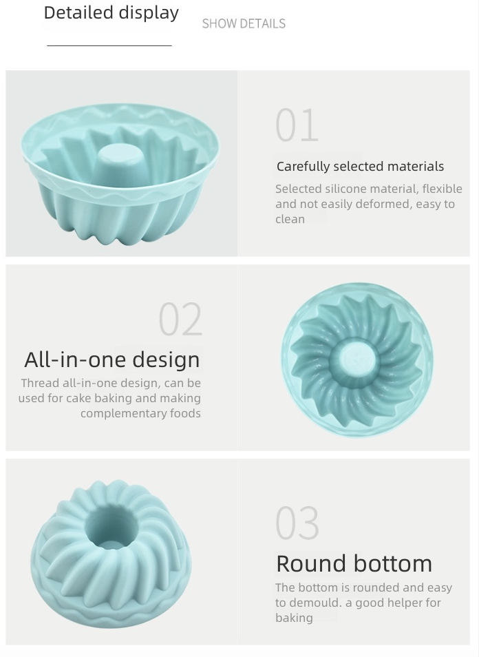 Silicone Muffin Cup Cake Mold Making Cake Pudding Jelly Mold DIY Baking Tool Kitchen Dining Bakeware Pastry Baking Molds