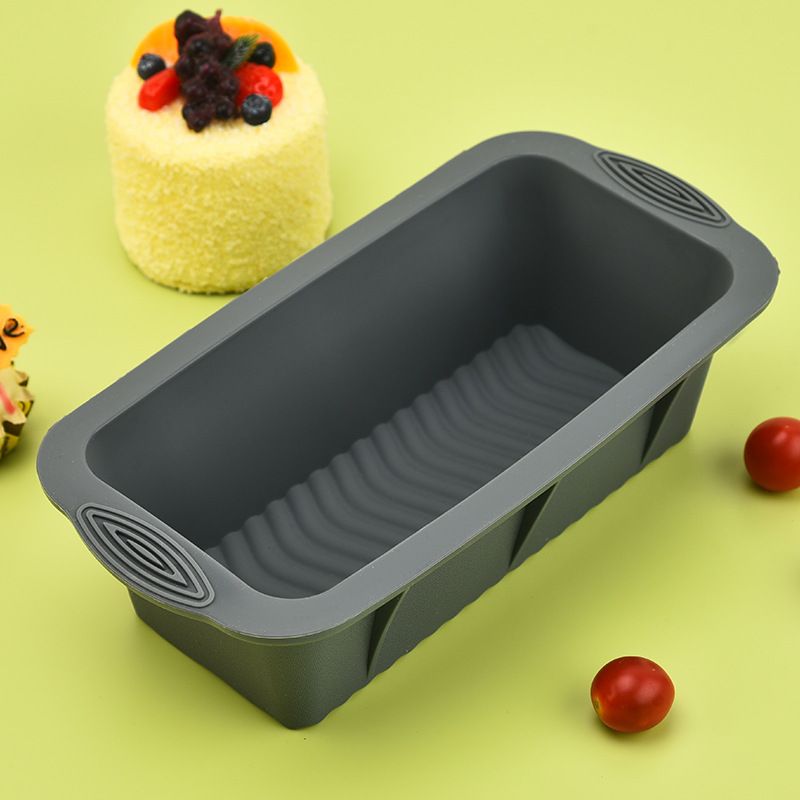 Silicone Rectangular Cake Mold Household Food Grade Bread Mold Toast Mold Baking Tool Kitchen Dining Bakeware Pastry Baking Molds