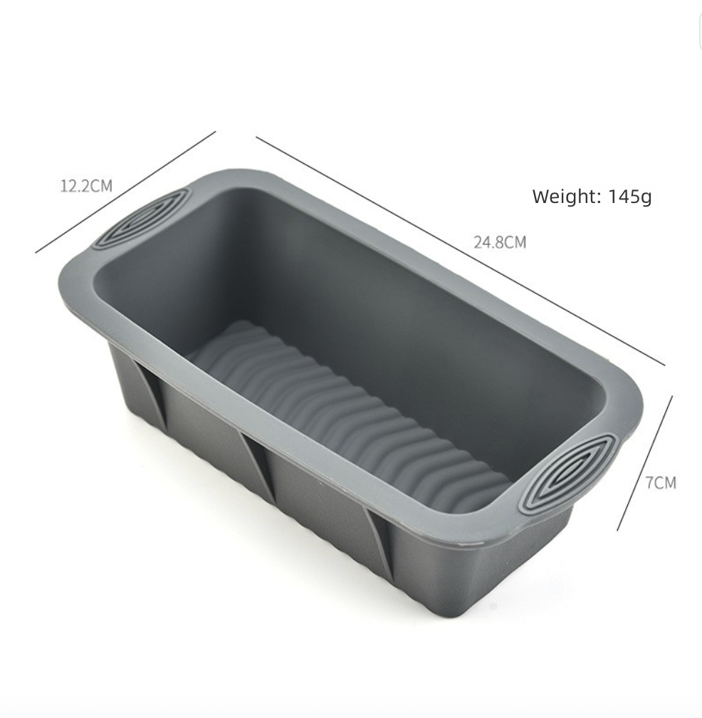 Silicone Rectangular Cake Mold Household Food Grade Bread Mold Toast Mold Baking Tool Kitchen Dining Bakeware Pastry Baking Molds
