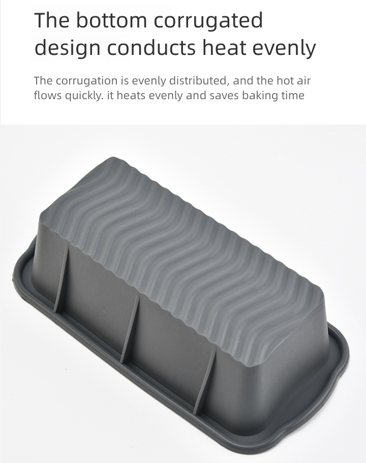 Silicone Rectangular Cake Mold Household Food Grade Bread Mold Toast Mold Baking Tool Kitchen Dining Bakeware Pastry Baking Molds