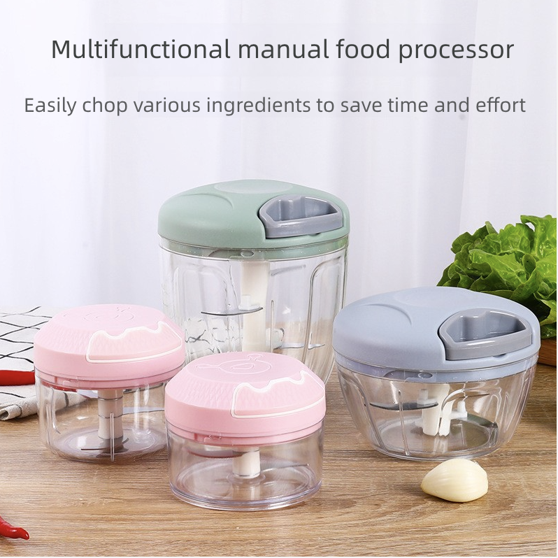 Home Multifunctional Vegetable Slicer Complementary Food Processor Meat Grinder Manual Garlic Press Garlic Puller Kitchen Dining Utensils Gadgets Seasoning Spice Tools