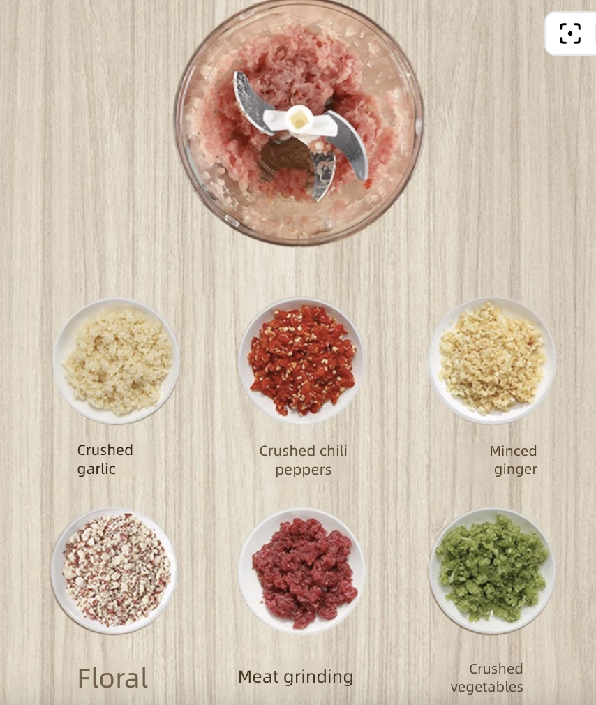 Home Multifunctional Vegetable Slicer Complementary Food Processor Meat Grinder Manual Garlic Press Garlic Puller Kitchen Dining Utensils Gadgets Seasoning Spice Tools