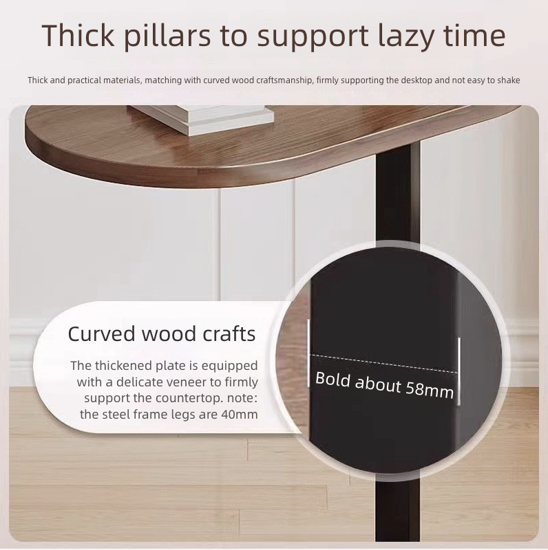 Modern Home Sofa Side Table Small Tea Table Round Tea Table Light Luxury Modern Living Room Home Small House Tea Side Table Kitchen Dining Room Furniture Tables Coffee Tables