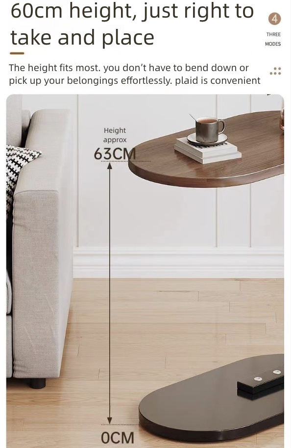 Modern Home Sofa Side Table Small Tea Table Round Tea Table Light Luxury Modern Living Room Home Small House Tea Side Table Kitchen Dining Room Furniture Tables Coffee Tables