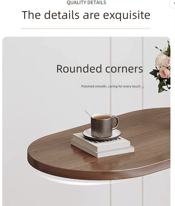 Modern Home Sofa Side Table Small Tea Table Round Tea Table Light Luxury Modern Living Room Home Small House Tea Side Table Kitchen Dining Room Furniture Tables Coffee Tables