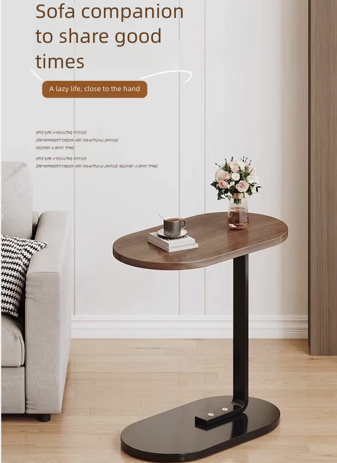 Modern Home Sofa Side Table Small Tea Table Round Tea Table Light Luxury Modern Living Room Home Small House Tea Side Table Kitchen Dining Room Furniture Tables Coffee Tables