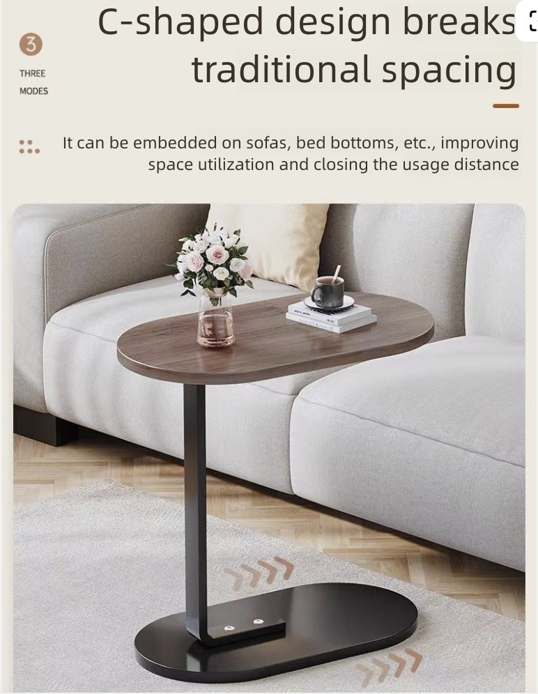 Modern Home Sofa Side Table Small Tea Table Round Tea Table Light Luxury Modern Living Room Home Small House Tea Side Table Kitchen Dining Room Furniture Tables Coffee Tables