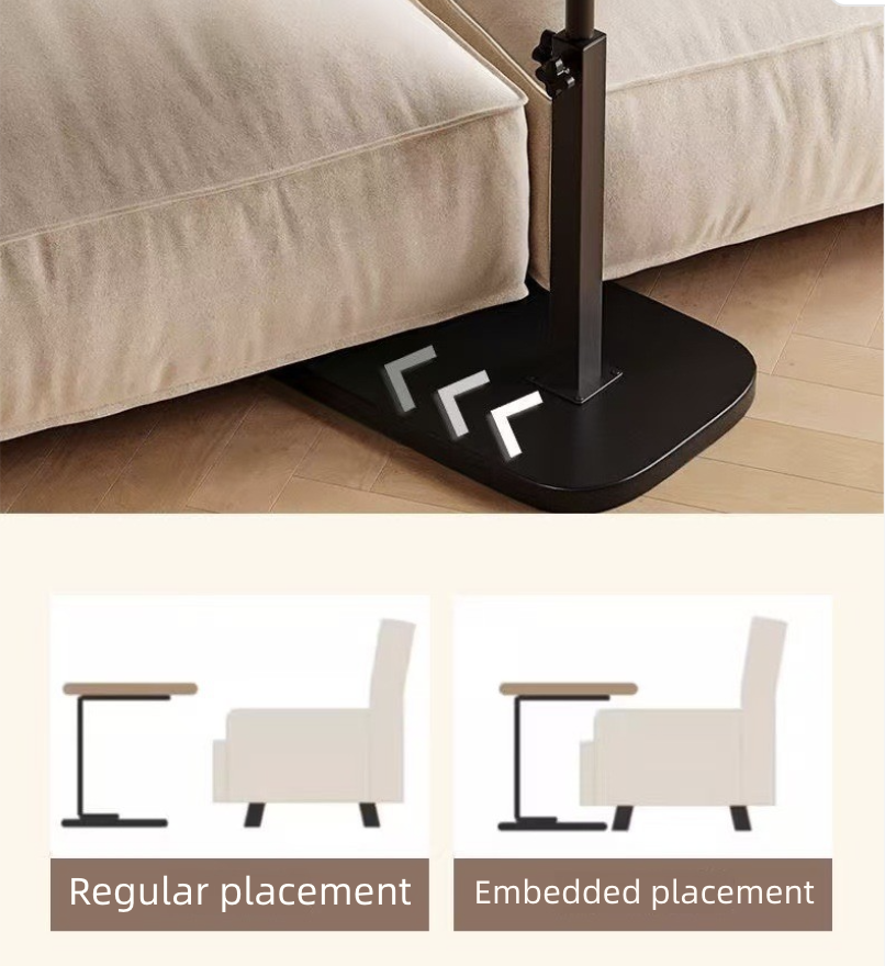 Home Light Luxury Adjustable Coffee Table Sofa Bedside Table Minimalist Living Room Small Table Kitchen Dining Room Furniture Tables Coffee Tables