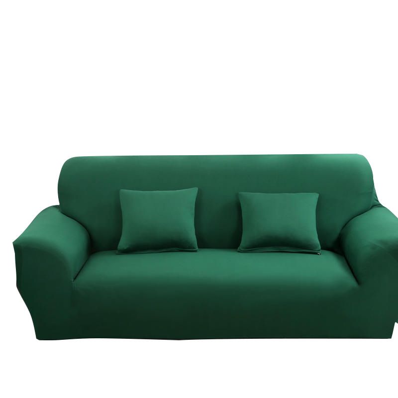 Home Decor Sofa Slipcovers Solid Color Milk Silk Sofa Cover Elastic All Season Universal All Inclusive Anti Slip Combination Sofa Cover
