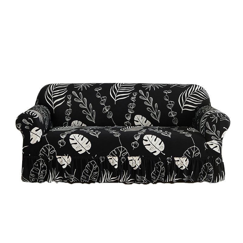 Home Decor Sofa Slipcovers Printed Elastic Skirt Sofa Cover Multifunctional Dirt Proof Sofa Cover Anti Slip Cat Scratch Sofa Cover