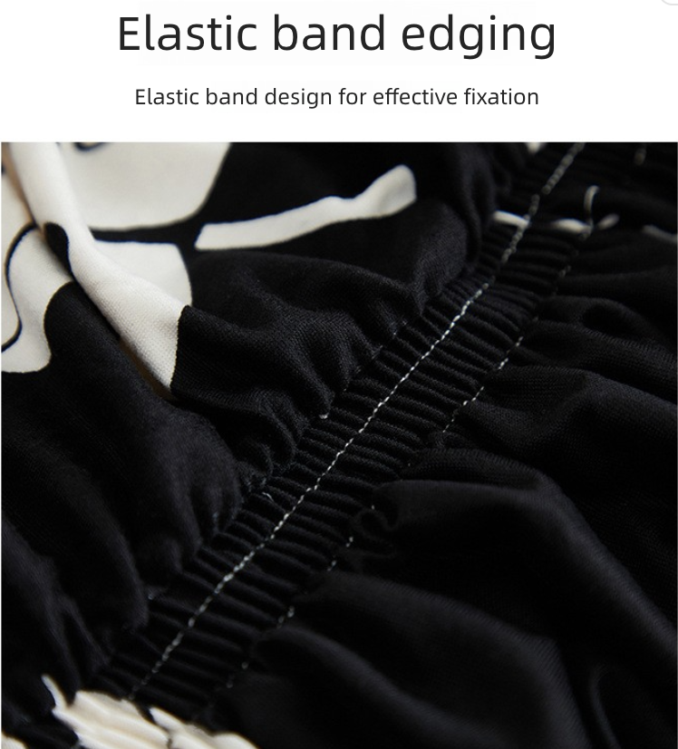 Home Decor Sofa Slipcovers Printed Elastic Skirt Sofa Cover Multifunctional Dirt Proof Sofa Cover Anti Slip Cat Scratch Sofa Cover