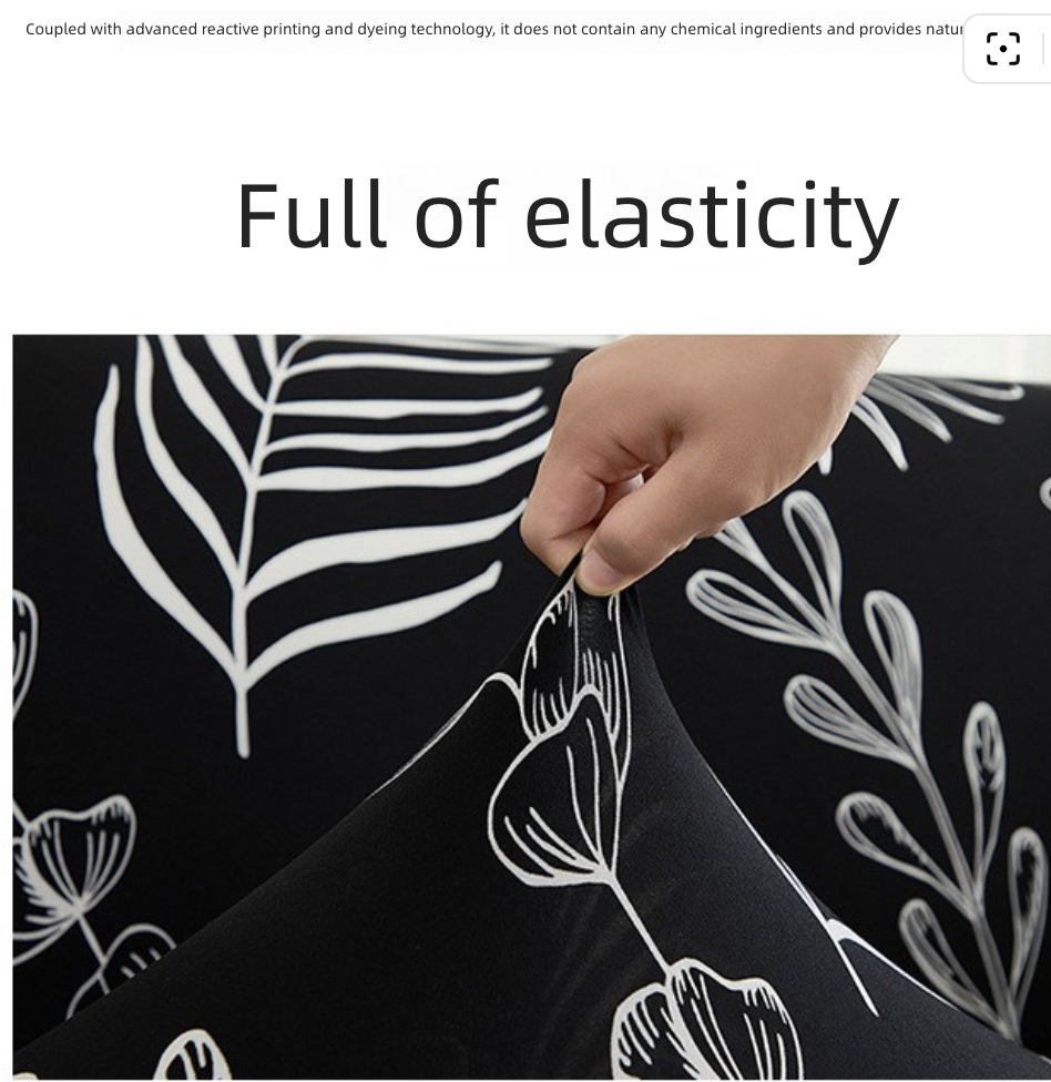 Home Decor Sofa Slipcovers Printed Elastic Skirt Sofa Cover Multifunctional Dirt Proof Sofa Cover Anti Slip Cat Scratch Sofa Cover