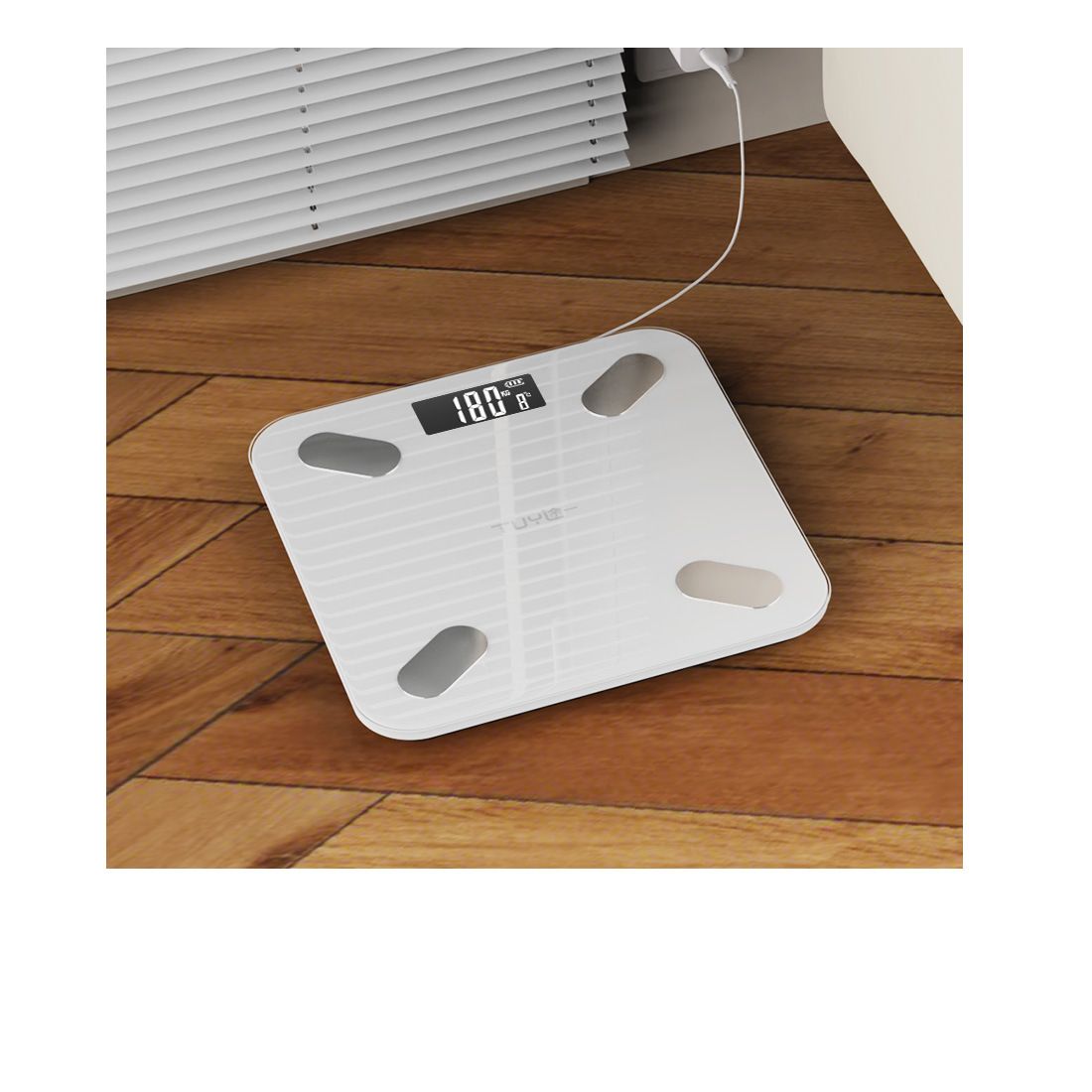 Mi Home APP Weight Scale Electronic Scale Dedicated Household Weighing Scale Body Fat Scale Body Scale Charging