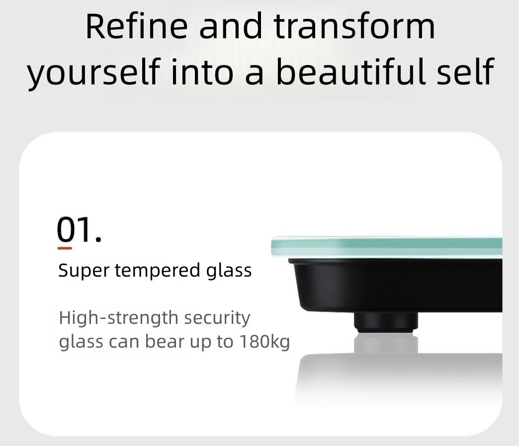Mi Home APP Weight Scale Electronic Scale Dedicated Household Weighing Scale Body Fat Scale Body Scale Charging