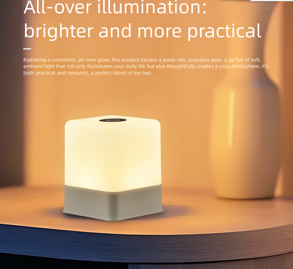 Charging Touch Night Light Tapping Light Baby Feeding Atmosphere Table Lamp Eye Protection Bedside Lamp Bedroom Sleep Light