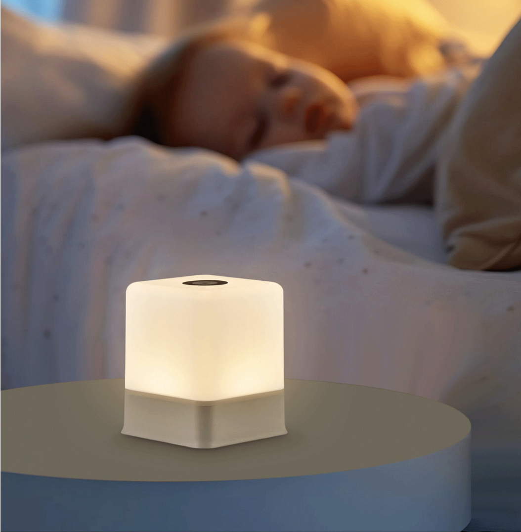 Charging Touch Night Light Tapping Light Baby Feeding Atmosphere Table Lamp Eye Protection Bedside Lamp Bedroom Sleep Light