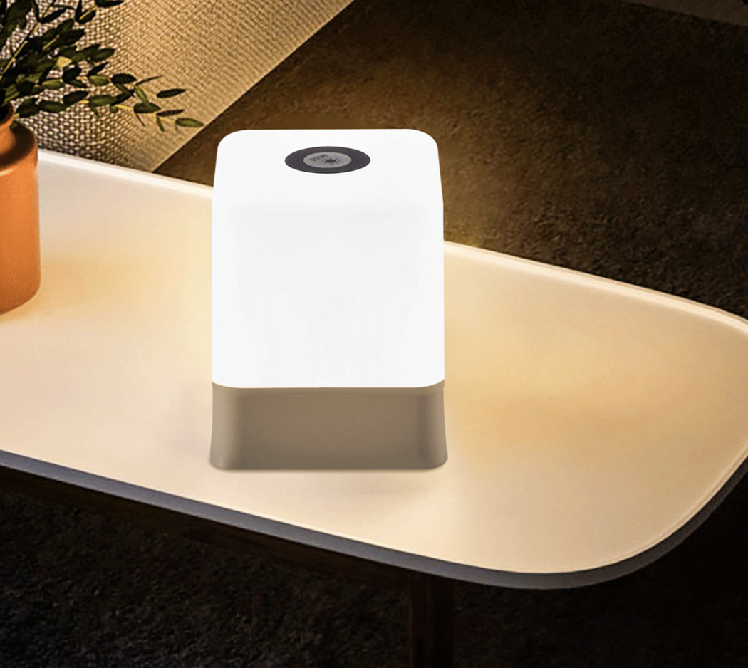 Charging Touch Night Light Tapping Light Baby Feeding Atmosphere Table Lamp Eye Protection Bedside Lamp Bedroom Sleep Light