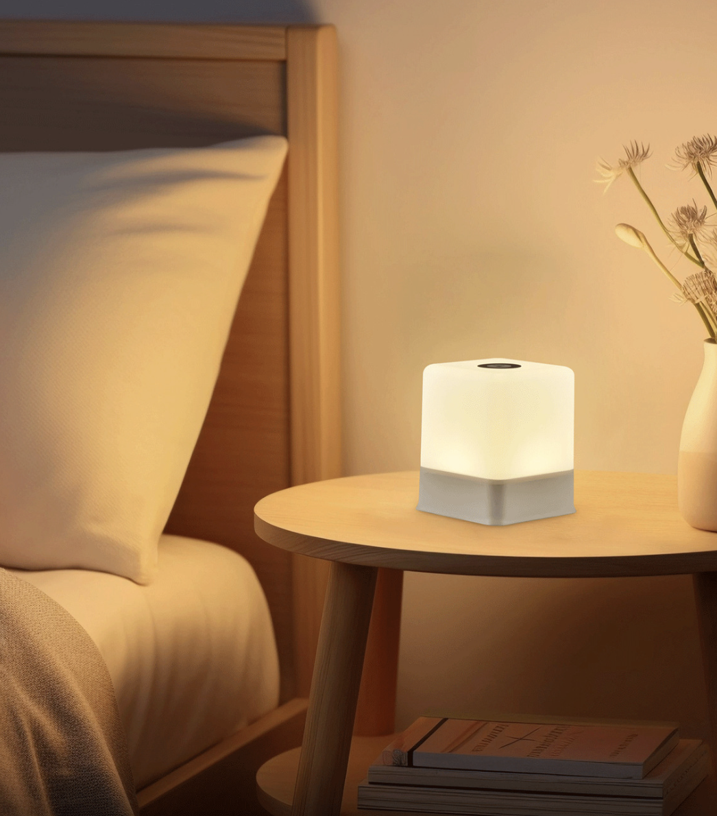 Charging Touch Night Light Tapping Light Baby Feeding Atmosphere Table Lamp Eye Protection Bedside Lamp Bedroom Sleep Light