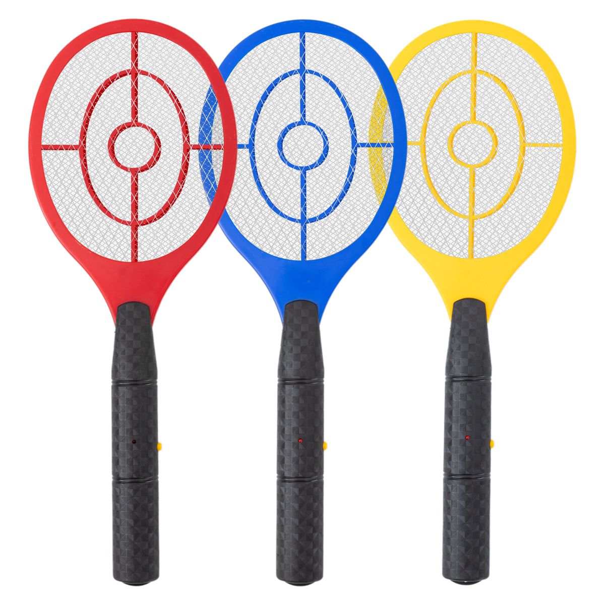 Fly Swatters Home Use Small Three-Layer Mesh Battery Powered Mosquito Swatter Fly Swatter Mosquito Swatter