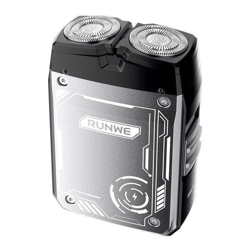 Electric Shaver Dual Blade Heads 3D Floating Shaver Adjustable Speed Shaving Type-C Charging Electric Shavers