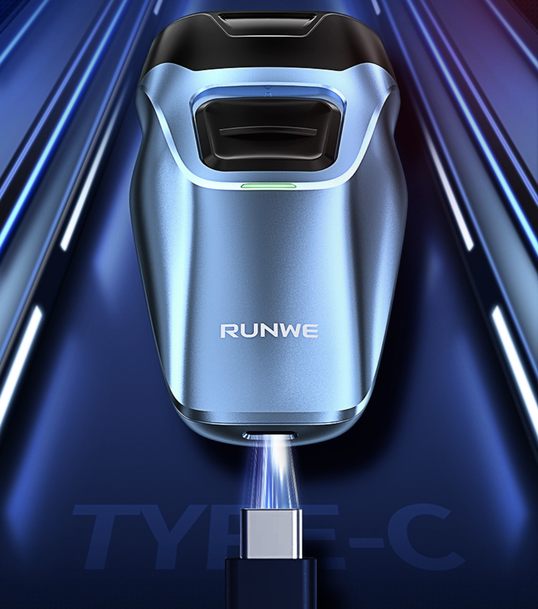 Electric Shaver Dual-Head Razor Portable Beard Trimmer Electric Shavers