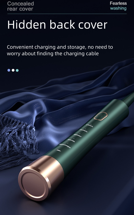 Toothbrushes  New Home Usb Charging 5-Speed Soft Hair Intelligent Adult Toothbrush Battery Powered Travel Electric Toothbrush