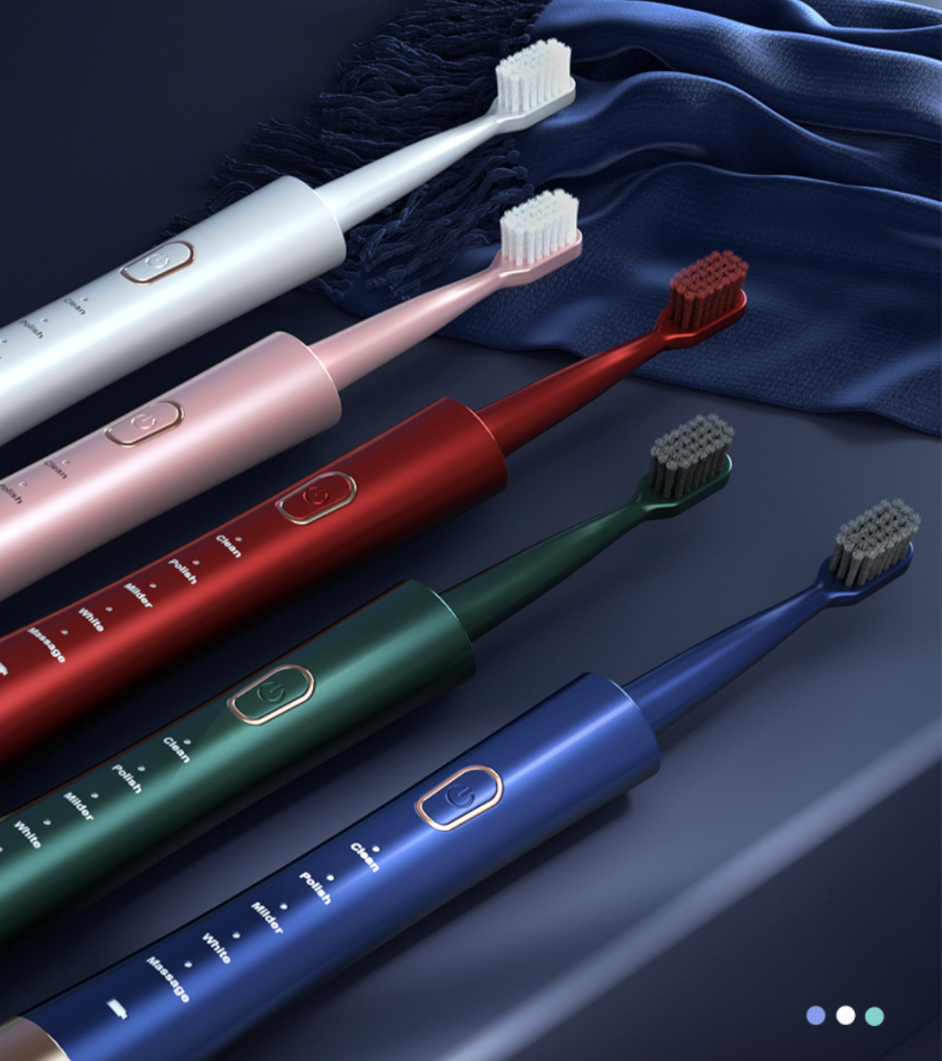 Toothbrushes  New Home Usb Charging 5-Speed Soft Hair Intelligent Adult Toothbrush Battery Powered Travel Electric Toothbrush
