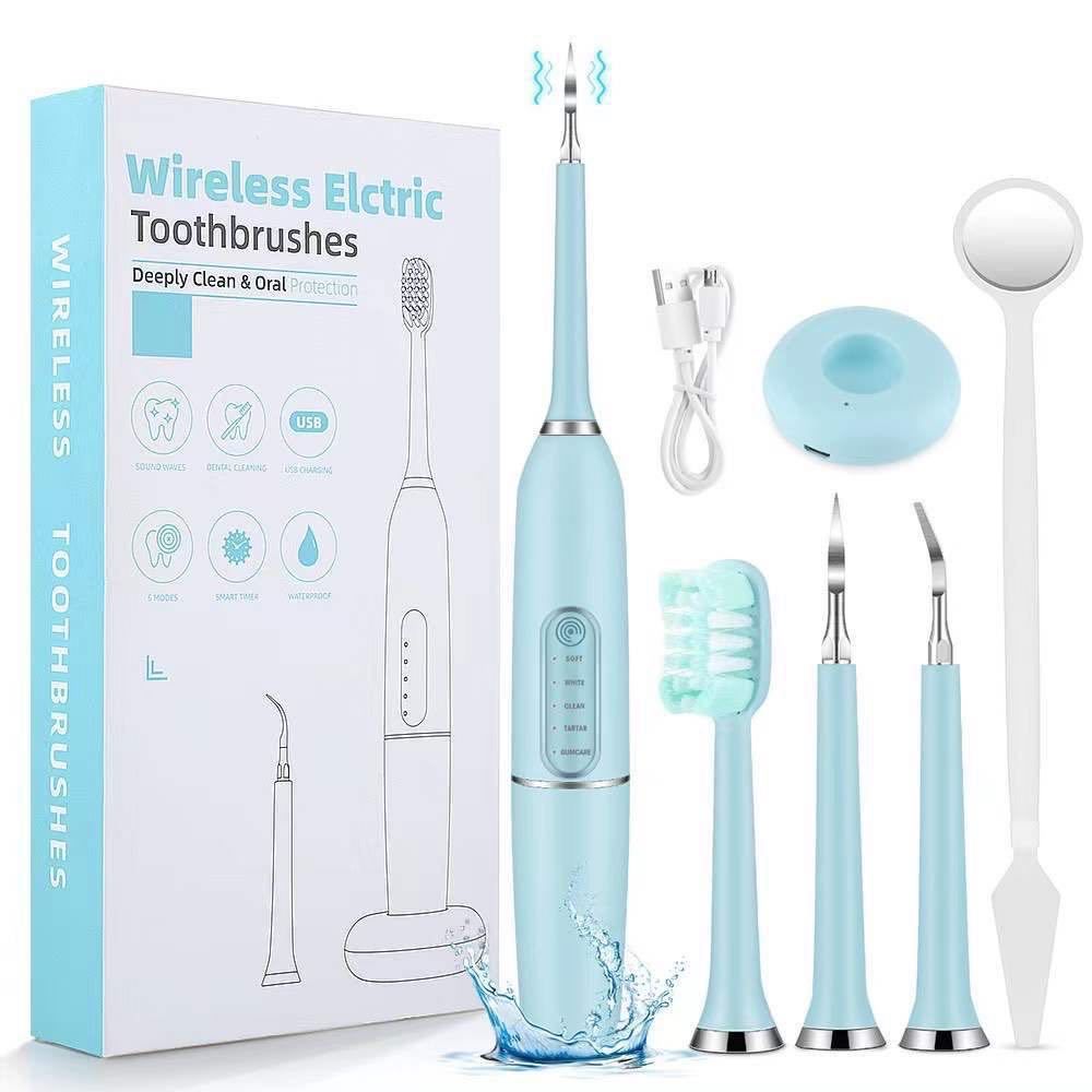 Powered Toothbrushes Smart Adult Electric Toothbrush Children's Dental Cleaner Home Wireless Charging Set