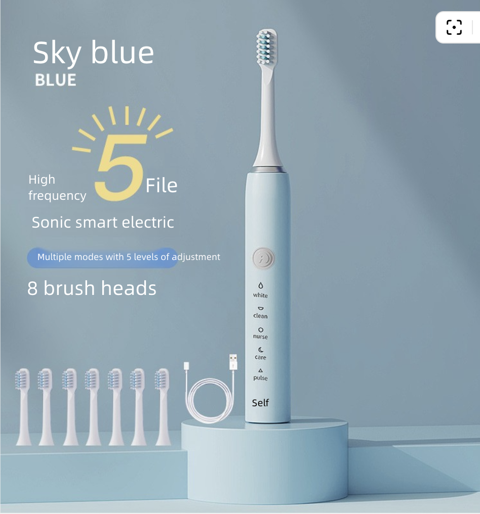 Powered Toothbrushes Electric Toothbrush Adult Sonic Toothbrush Wireless Charging Toothbrush Electric Toothbrush