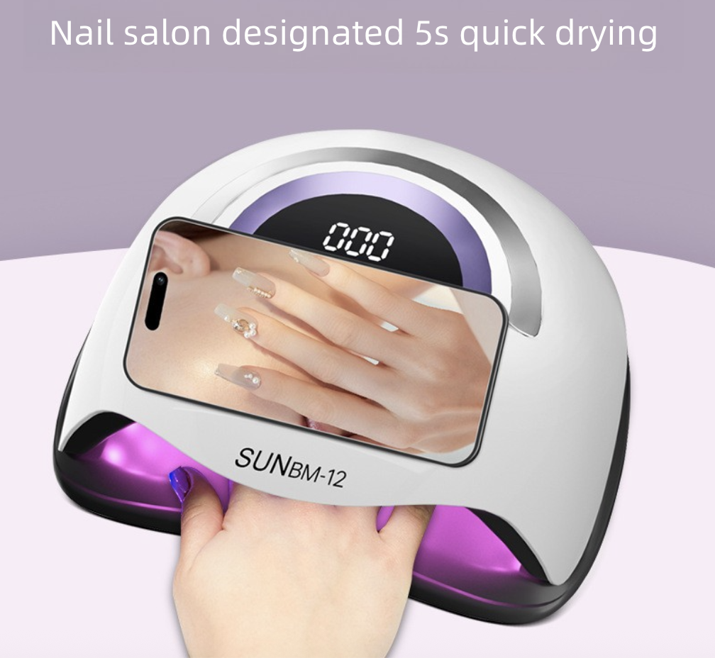 Nail Lamp with 72 Beads High-Power Phototherapy Lamp Quick Drying Lamp Portable UV Curing Lamp Red Light Nail Baking Lamp Nail Dryers view 9