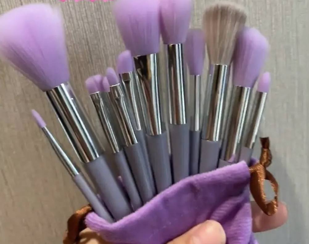 Makeup Brushes Tools Brush Sets Makeup Brush 13 Cloth Bags Foundation Make-Up Powder Blusher Highlight Concealer Set Brush Eye Shadow Powder Full Set of Brush Tools